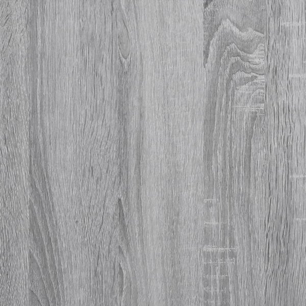 vidaXL Ράφι Γκρι Sonoma Δρυς 50x25x105 cm Ξυλοπολυτό Υλικό