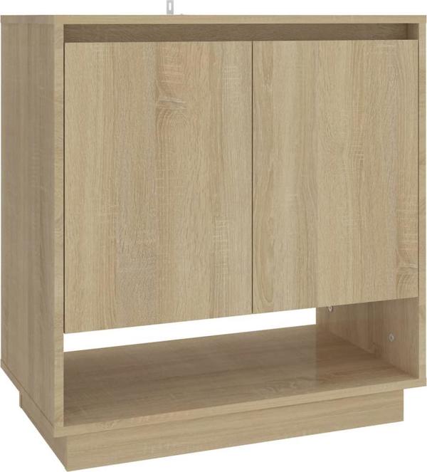 vidaXL Ντουλάπι, χρώμα δρυς σονόμα, 70 x 41 x 75 εκ, μοριοσανίδα