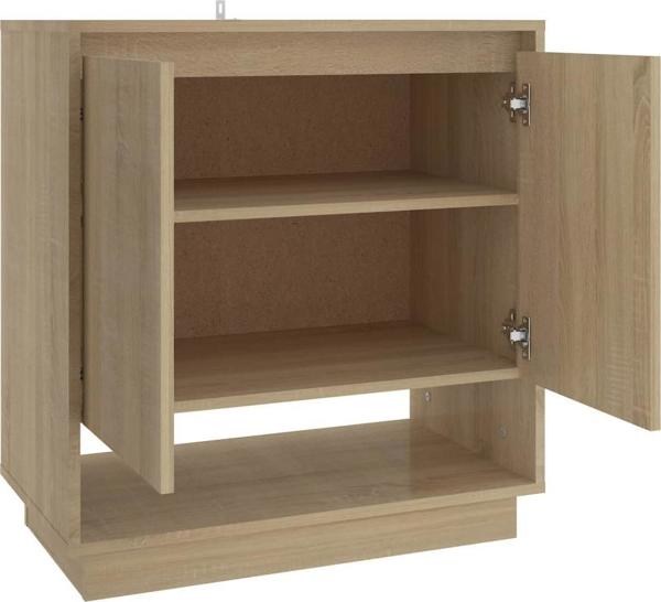 vidaXL Ντουλάπι, χρώμα δρυς σονόμα, 70 x 41 x 75 εκ, μοριοσανίδα