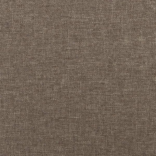 vidaXL υποπόδιο taupe ταπετσαρισμένο με ύφασμα 70x55x41 cm