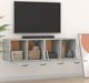 vidaXL Σετ 2 κρεμαστών ντουλαπιών, γκρι σκουριά μπετόν, 80x35x36,5 εκ