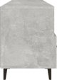 vidaXL Επίπλο Τηλεόρασης, Beton Γκρι, 102x35x50 cm