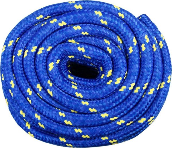 vidaXL Linka zeglarska, niebieska, 20 mm, 100 m, polipropylen