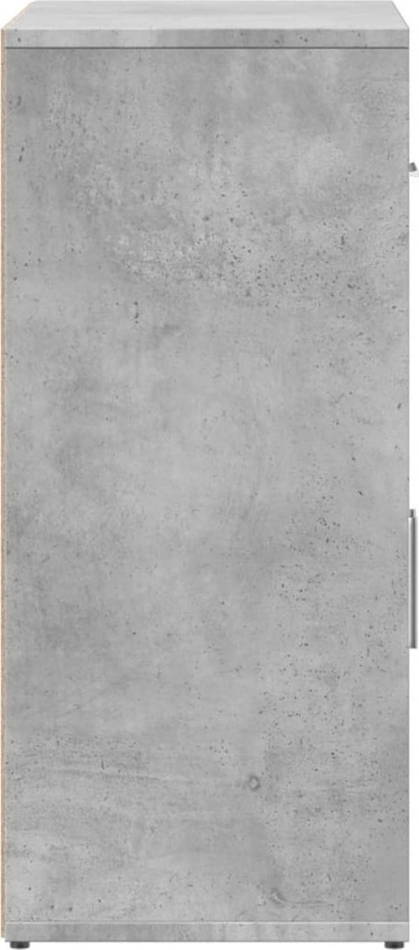 vidaXL Ντουλάπι, Γκρι Σκυροδέματος, 60x31x70 εκ., Υλικά Ξύλου