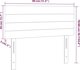 vidaXL Κεφαλάρι Κρεβατιού, Taupe, 80x5x78/88 εκ., Υφασμάτινο
