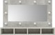 vidaXL Szafka z lustrem i oswietleniem LED, szary beton, 90x31,5x62 cm