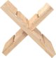 vidaXL Stojak na drewno, 47x39,5x48 cm, drewno sosnowe