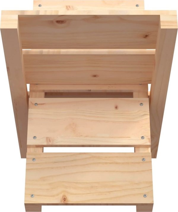 vidaXL Stojak na drewno, 47x39,5x48 cm, drewno sosnowe