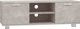 vidaXL Έπιπλο τηλεόρασης, σκουρόχρωμο γκρι, 120x40,5x35 εκ.