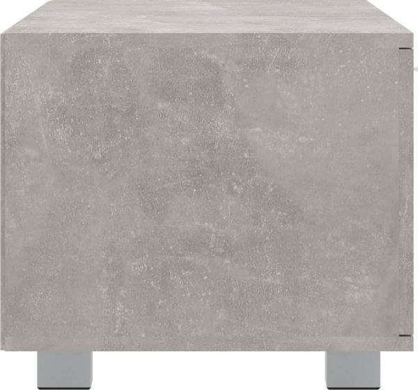 vidaXL Έπιπλο τηλεόρασης, σκουρόχρωμο γκρι, 120x40,5x35 εκ.