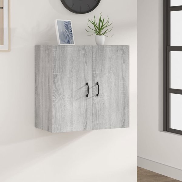 vidaXL Szafka scienna szary dab sonoma 60x31x60 cm