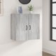 vidaXL Szafka scienna szary dab sonoma 60x31x60 cm
