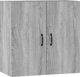 vidaXL Szafka scienna szary dab sonoma 60x31x60 cm