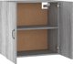 vidaXL Szafka scienna szary dab sonoma 60x31x60 cm