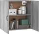 vidaXL Szafka scienna szary dab sonoma 60x31x60 cm