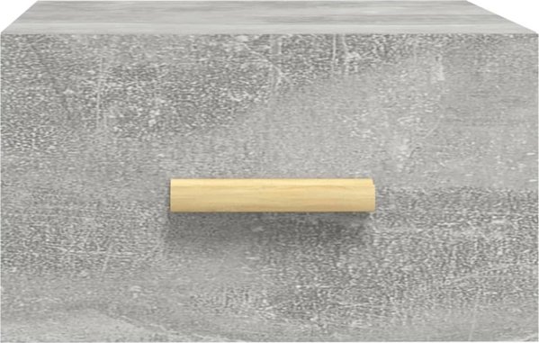 vidaXL Κρεμαστή κομοδίνα γκρι τσιμέντου 35x35x20 cm