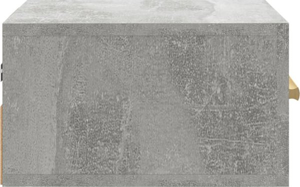 vidaXL Κρεμαστή κομοδίνα γκρι τσιμέντου 35x35x20 cm
