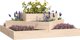 vidaXL Donica, 83x83x27 cm, lite drewno sosnowe