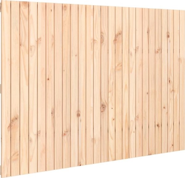 vidaXL Wezglowie lozka, 159,5x3x110 cm, lite drewno sosnowe