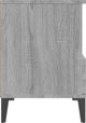 vidaXL Κομοδίνα, 2 τεμ., σε γκρι απόχρωση Sonoma Δρυς, 40x35x50 εκ.