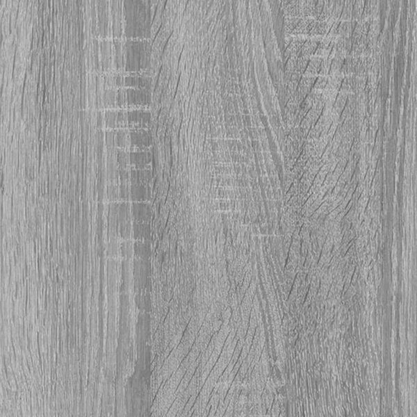 vidaXL Κομοδίνα, 2 τεμ., σε γκρι απόχρωση Sonoma Δρυς, 40x35x50 εκ.