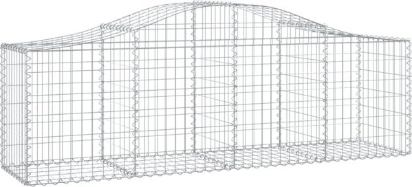 vidaXL Γκαμπιόν Καλάθια 40 τεμάχια 200x50x60/80 cm από Γαλβανισμένο Σίδηρο