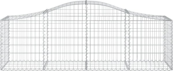 vidaXL Γκαμπιόν Καλάθια 40 τεμάχια 200x50x60/80 cm από Γαλβανισμένο Σίδηρο
