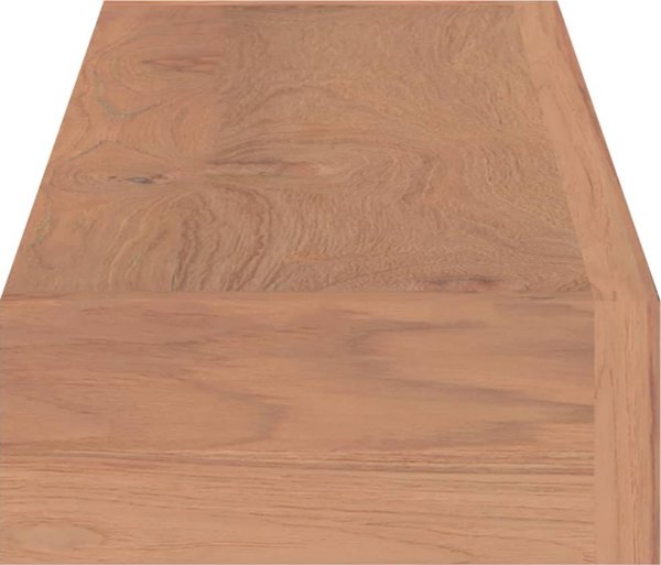 vidaXL Επιτοίχιες Ράφες, σετ 2 τεμαχίων, 110x15x6 εκ., συμπαγές ξύλο τεϊκού