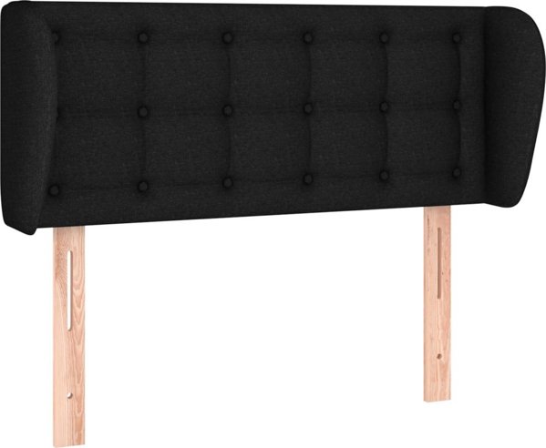 vidaXL Zaglowek uszak, mavro, 93x23x78/88 cm, tkanina