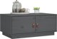 vidaXL vidaXL Stolik kawowy, szary, 80x50x35 cm, lite drewno sosnowe