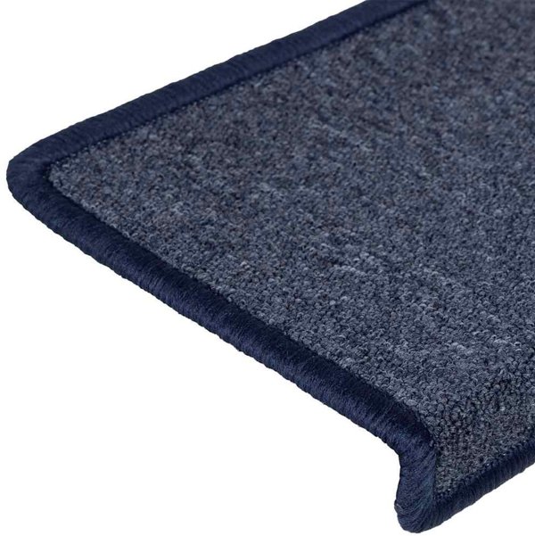 vidaXL Αυτοκόλλητα Πατάκια Σκάλας 30 τμχ, 65x21x4 εκ., Γκρι και Μπλε