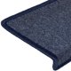 vidaXL Αυτοκόλλητα Πατάκια Σκάλας 30 τμχ, 65x21x4 εκ., Γκρι και Μπλε
