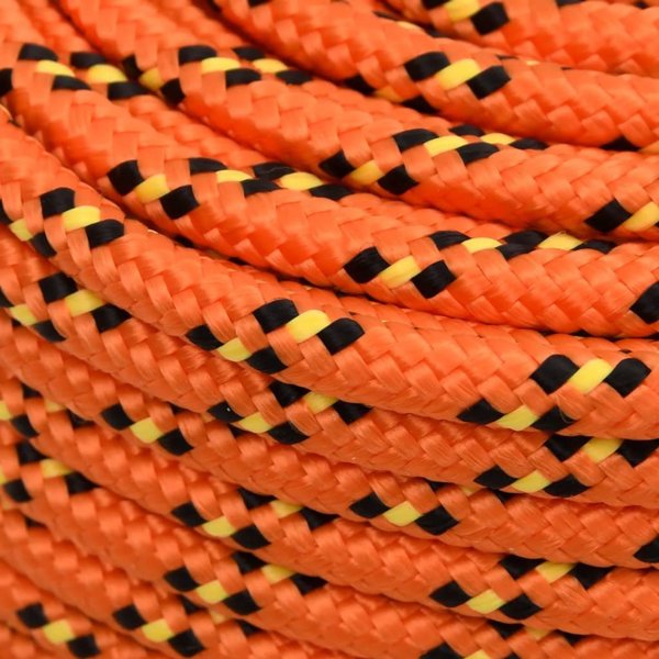 vidaXL Ναυτικό σχοινί πορτοκαλί, 6 mm, 500 m, πολυπροπυλένιο