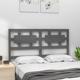 vidaXL Κεφαλάρι κρεβατιού, γκρι, 185,5x4x100 cm, ξύλο πευκου