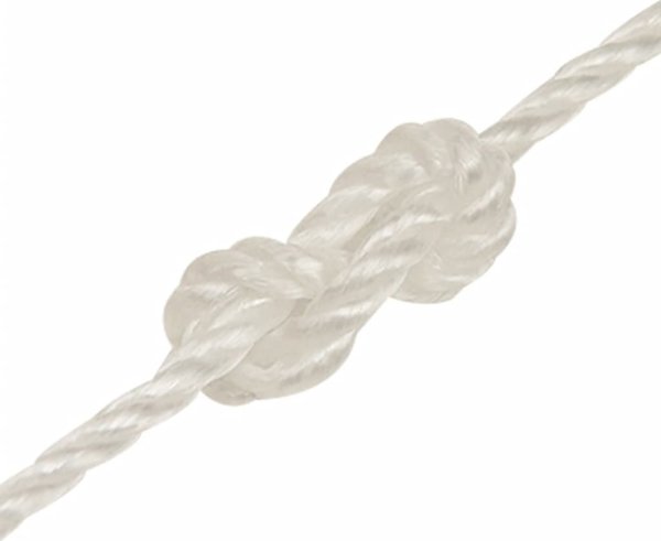 vidaXL Σχοινί εργασίας, λευκό, 3 mm, 25 m, πολυπροπυλένιο
