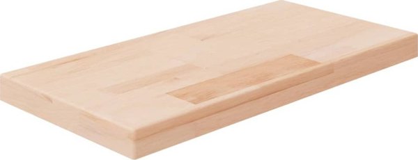 vidaXL Ράφι, 40x20x2,5 cm, Ακατέργαστο Μασίφ Δρυς Ξύλο