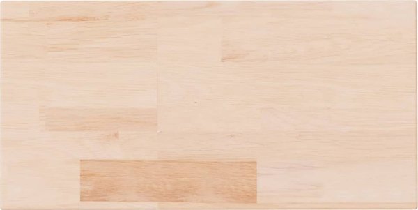vidaXL Ράφι, 40x20x2,5 cm, Ακατέργαστο Μασίφ Δρυς Ξύλο