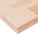 vidaXL Ράφι, 40x20x2,5 cm, Ακατέργαστο Μασίφ Δρυς Ξύλο