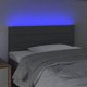 vidaXL Zaglowek do lozka me LED, skouroksri, 80x5x78/88 cm, yfasma