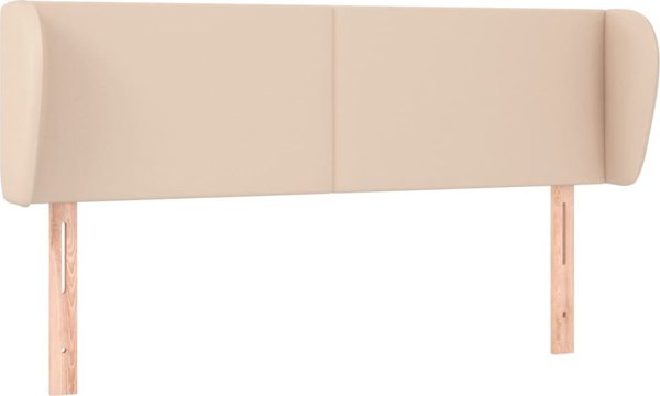 Κεφαλάρι uszak vidaXL, καπουτσίνο, 147x23x78/88 cm, τεχνητό δέρμα