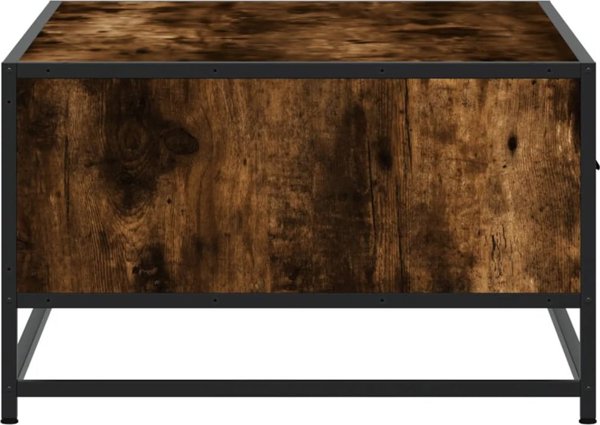 vidaXL Τραπεζάκι Καφέ, Καπνιστό Δρυς, 90x57x35 εκ.