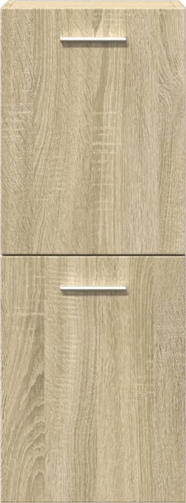 vidaXL Tris-meres set epiplon banioy drou sonoma
