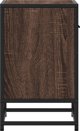 vidaXL Szafka nocna brazowy dab 40x31x50 cm material drewnopochodny