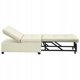 vidaXL VidaXL Sofa Bed Kremowy 194 x 67 x 82 cm Aksamit