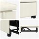 vidaXL VidaXL Sofa Bed Kremowy 194 x 67 x 82 cm Aksamit