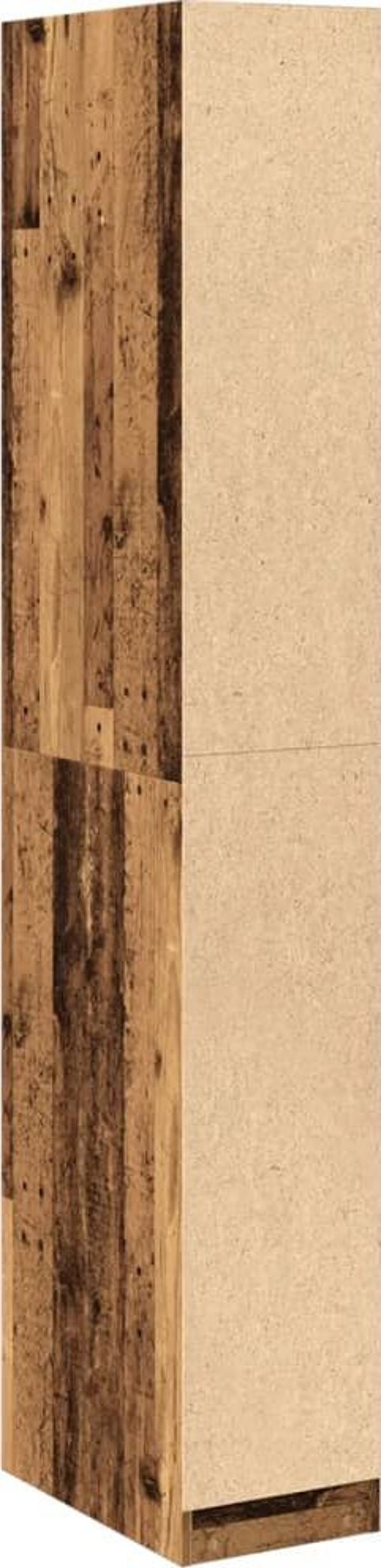 vidaXL Ντουλάπα, Παλιό Ξύλο, 30x50x200 cm, Ξυλοπολυμερές Υλικό