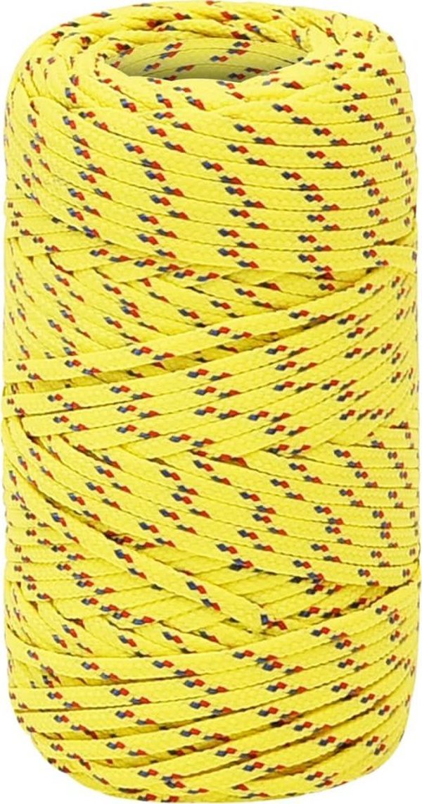 vidaXL Linka zejlarska, zolita, 2 mm, 500 m, polipropilen