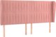 vidaXL Προσκέφαλο Uszak, ροζ, 203x23x118/128 cm, βελούδο