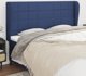 vidaXL Μπλε κεφαλάρι στυλ uszak 163x23x118/128 cm από ύφασμα