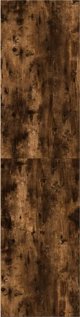 Ντουλάπα vidaXL Καπνιστό Δρυς 30x50x200 cm Ξύλο Συνθετικών Υλικών